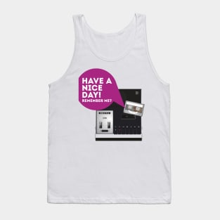 Remember Your Cassette Player Tank Top